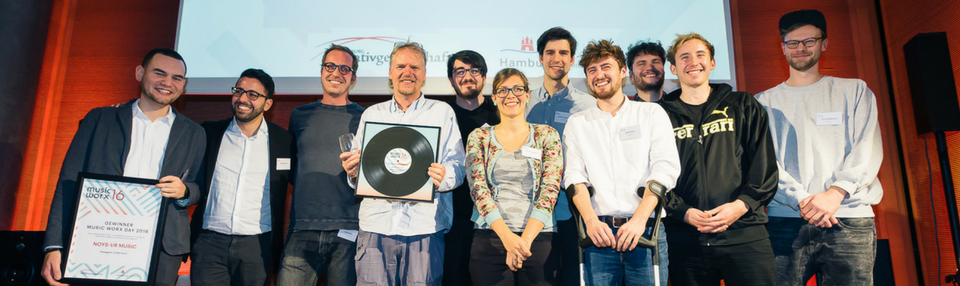 NOYS – VR MUSIC mit dem Music WorX Gründerpreis 2016 ausgezeichnet - 