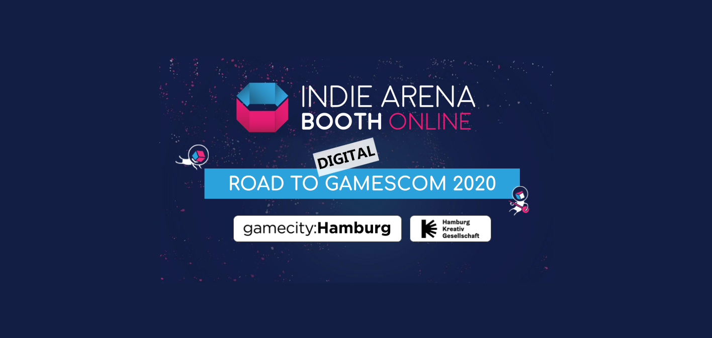 gamescom 2020: digitale gamecity:Hamburg booth at the Indie Arena Booth Online - 