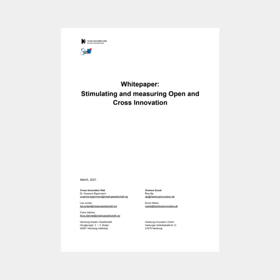 Whitepaper: Stimulating and measuring Open and Cross Innovation